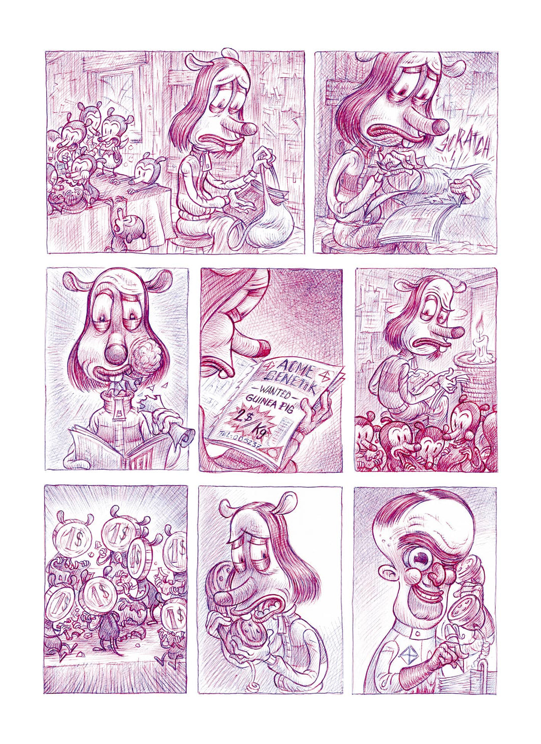 STUM - 99 COPIES LIMITED EDITION ( 16 EXCLUSIVE PAGES ) + 2 A4 SIGNED PRINT