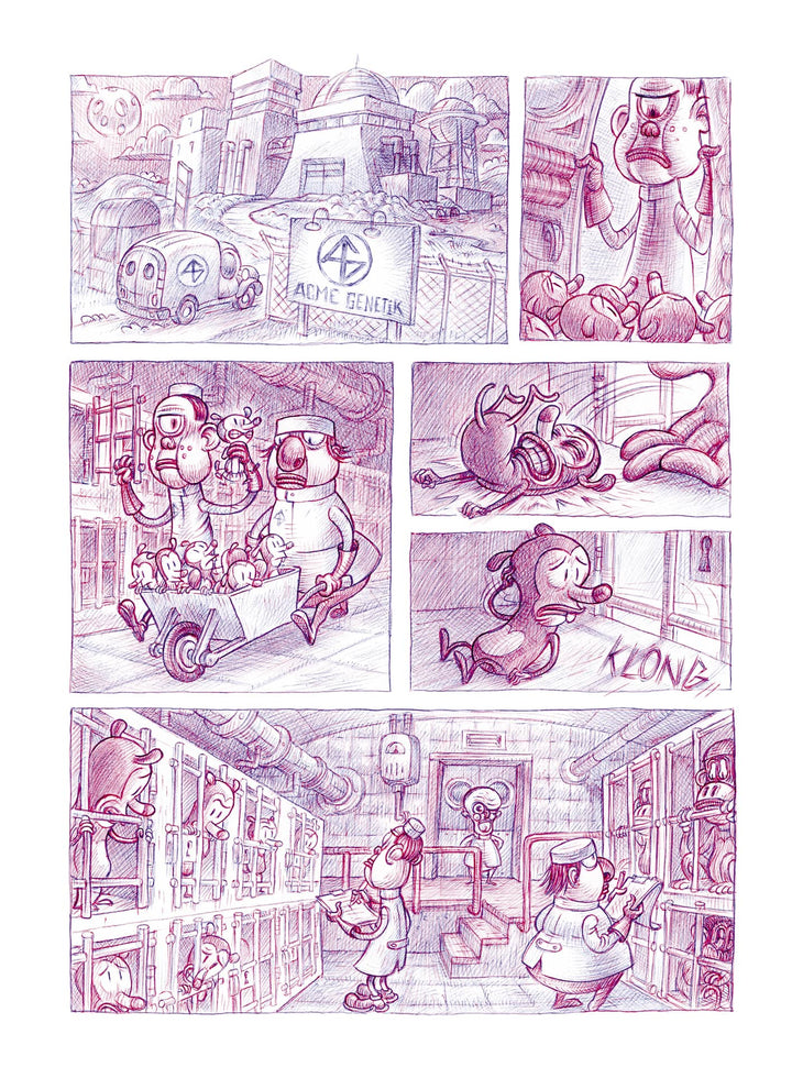 STUM - 99 COPIES LIMITED EDITION ( 16 EXCLUSIVE PAGES ) + 2 A4 SIGNED PRINT