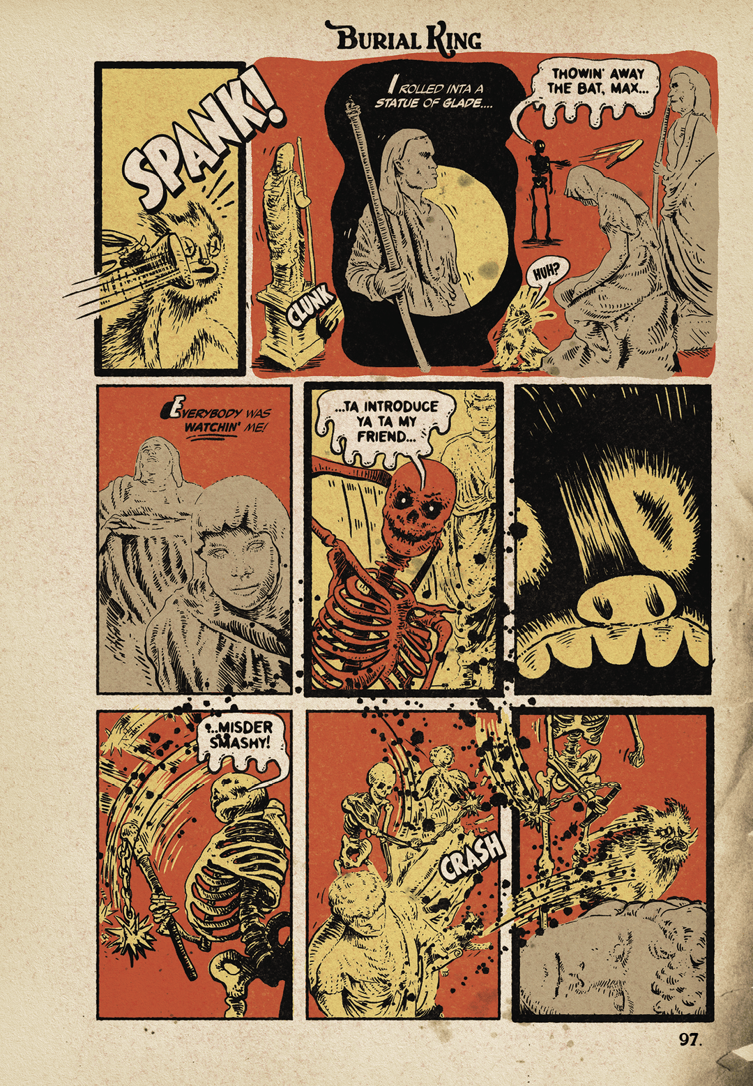 Burial King + An Original Sketch (edition limited to 150 copies)