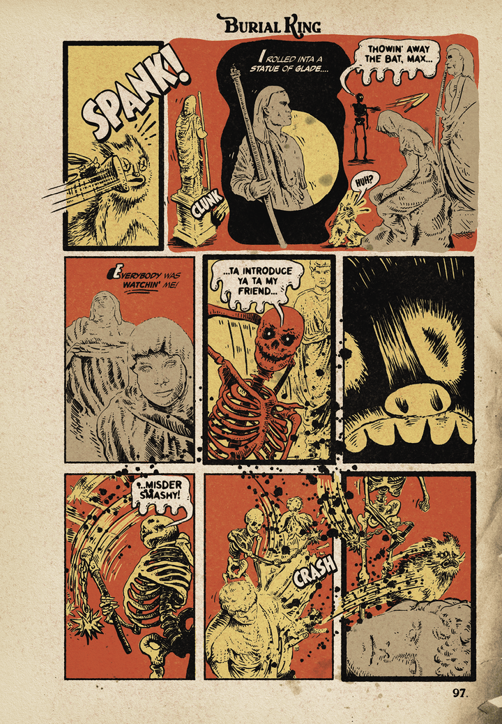 Burial King + An Original Sketch (edition limited to 150 copies)