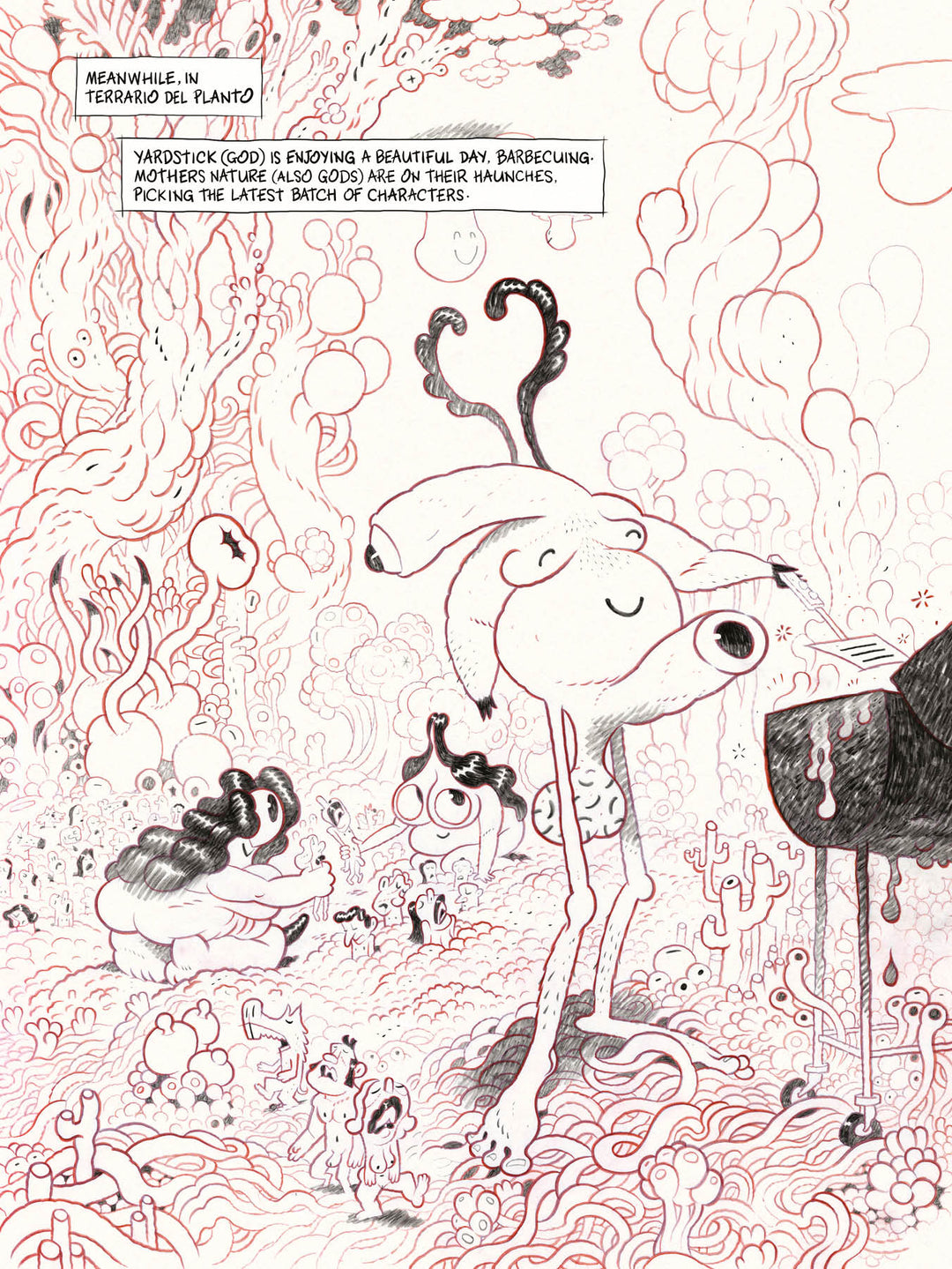 Dog Head #1 by Dave Cooper  - Hardcover limited edition ( 16 exclusive doodles pages )