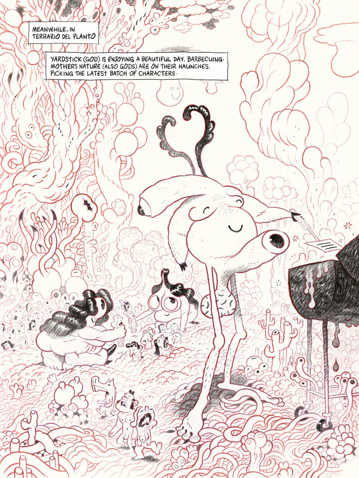 Dog Head #1 by Dave Cooper  - Hardcover limited edition ( 16 exclusive doodles pages )