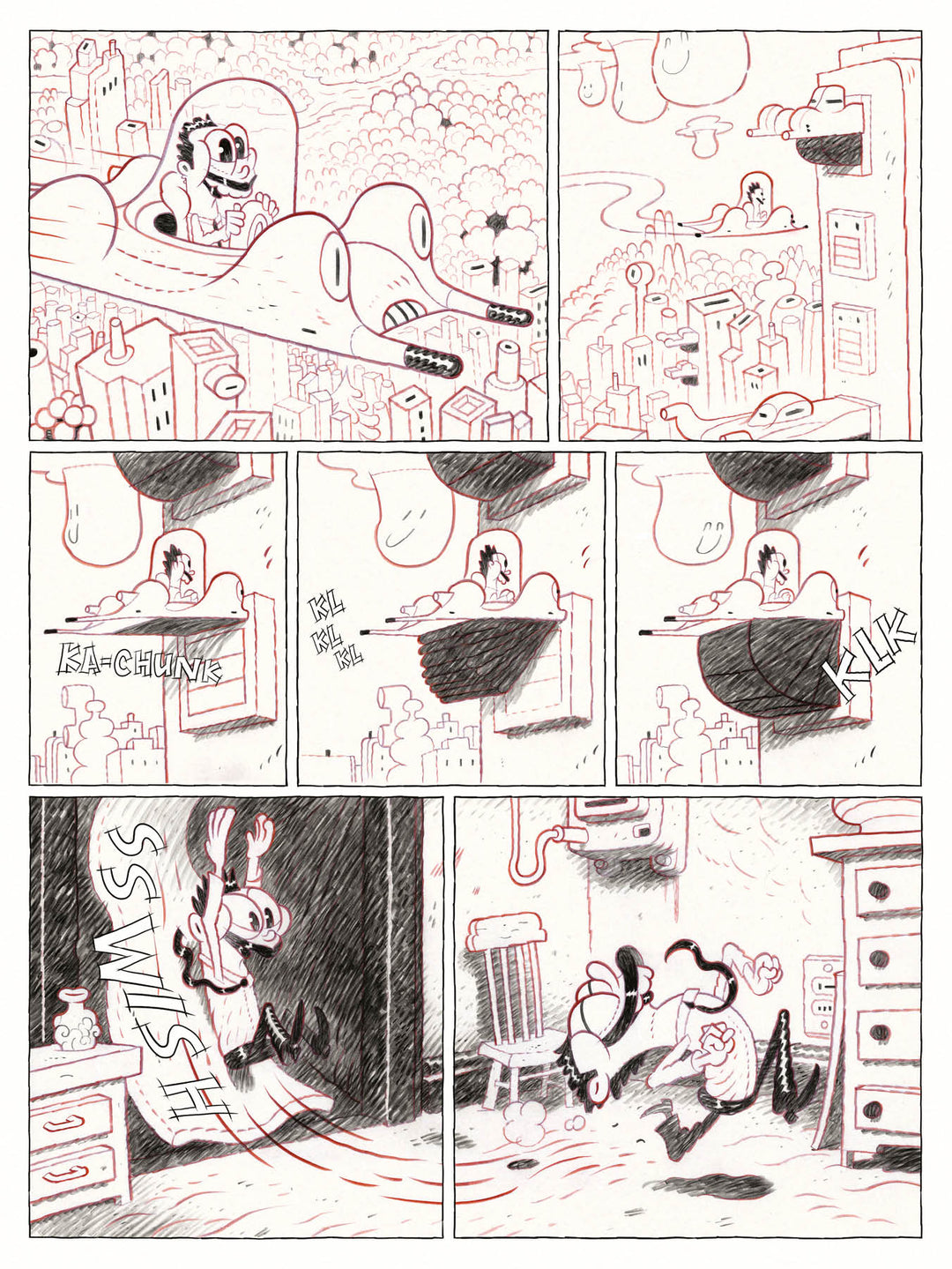 Dog Head #1 by Dave Cooper  - Hardcover limited edition ( 16 exclusive doodles pages )