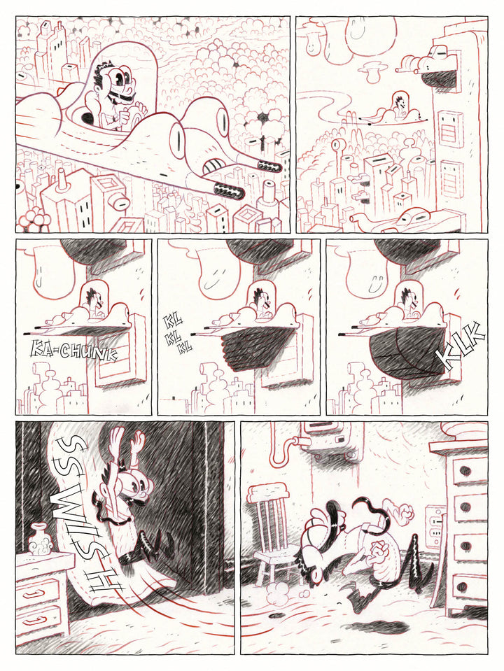 Dog Head #1 by Dave Cooper  - Hardcover limited edition ( 16 exclusive doodles pages )