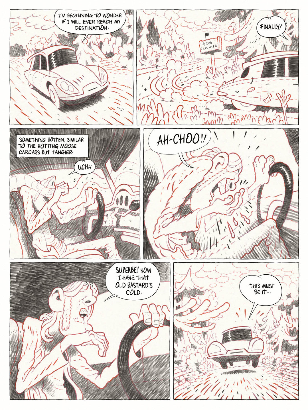 Dog Head #1 by Dave Cooper  - Hardcover limited edition ( 16 exclusive doodles pages )