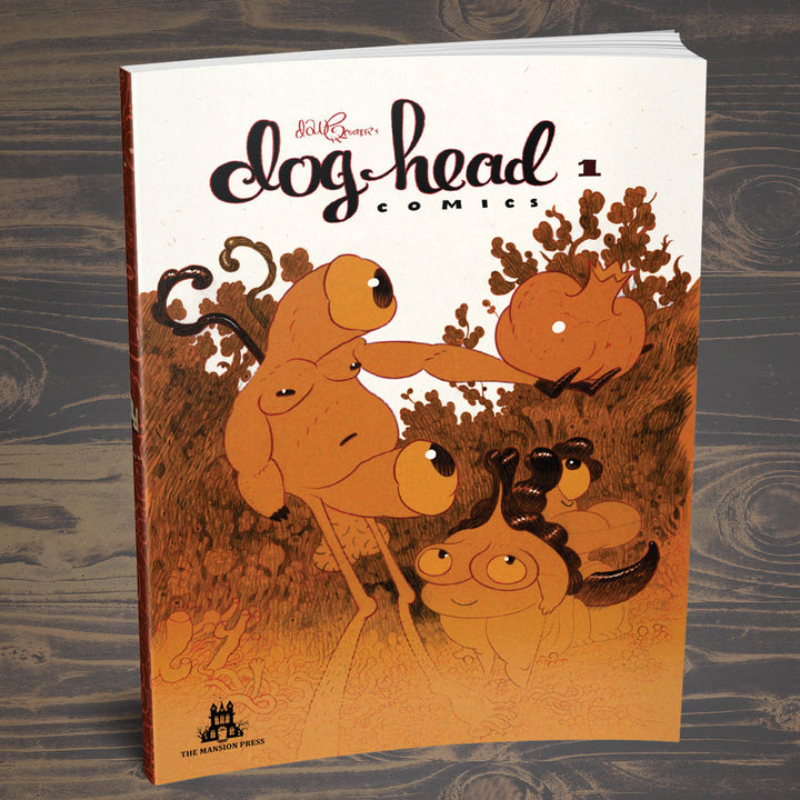 Dog Head #1 by Dave Cooper