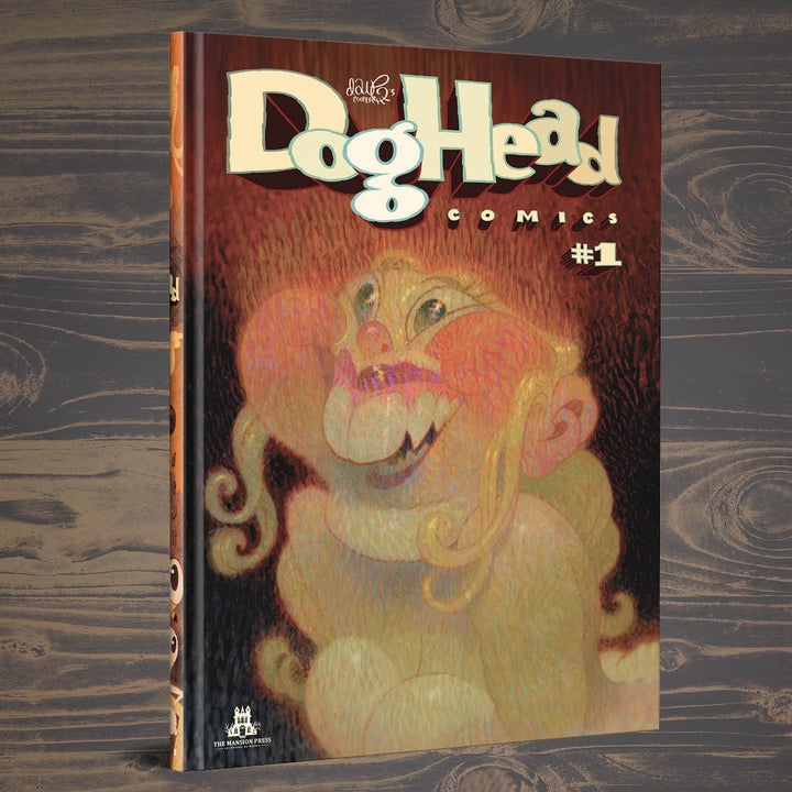 Dog Head #1 by Dave Cooper  - Hardcover limited edition ( 16 exclusive doodles pages )
