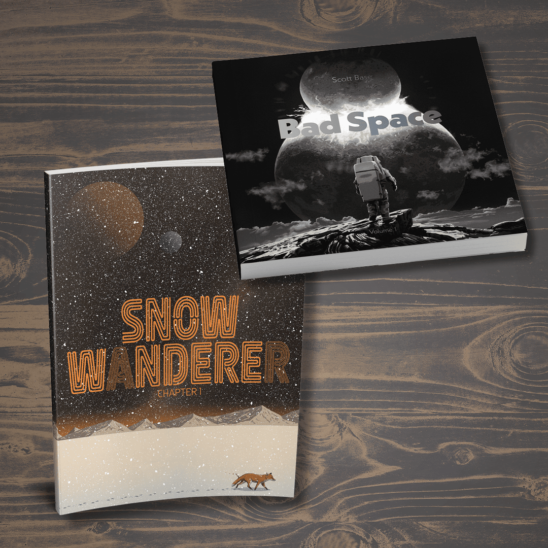 Sci-Fi Pack : Bad Space Vol. 1 + Snow Wanderer Vol. 1