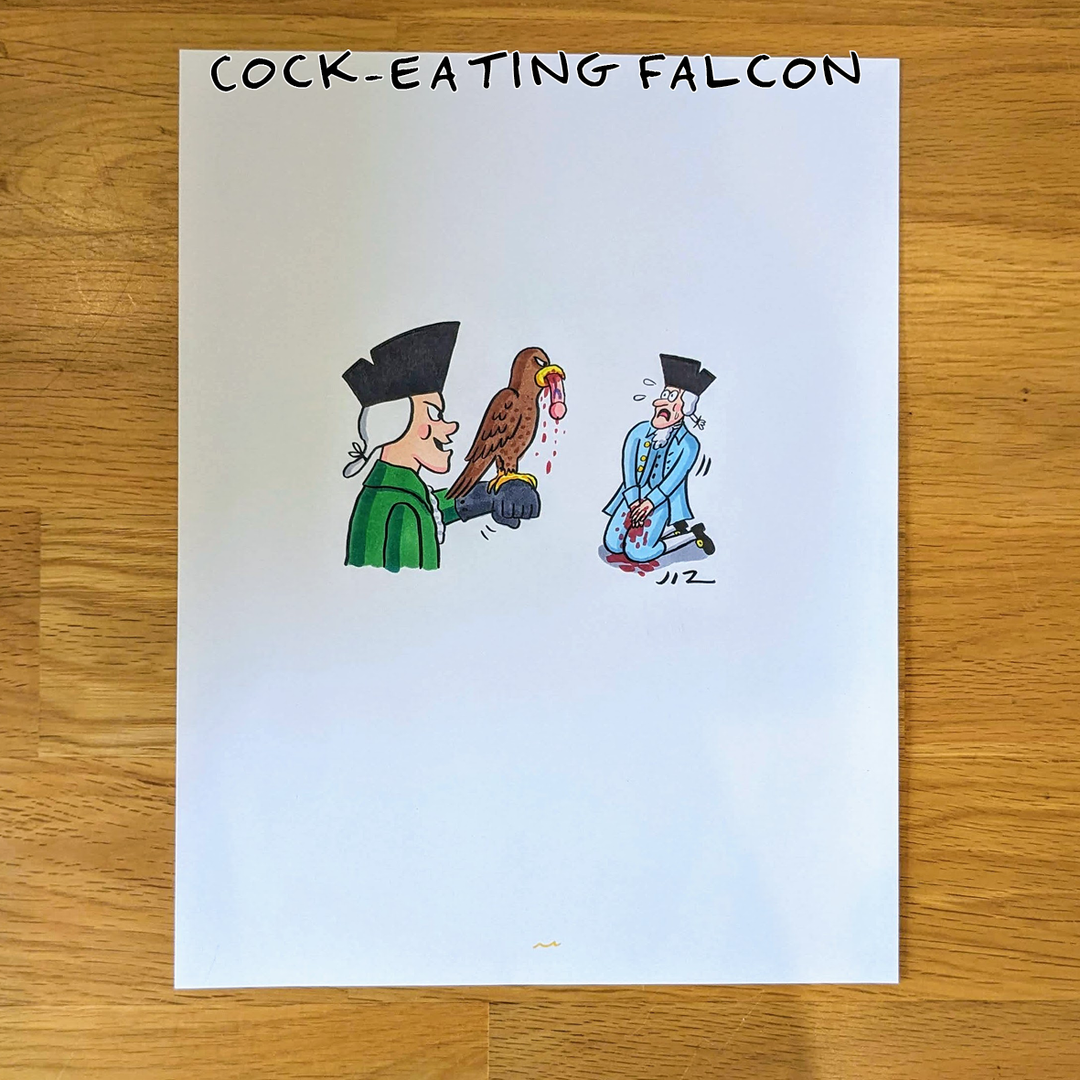 Johnny Ryan original arts : Wet Market series (Choose your favorite )