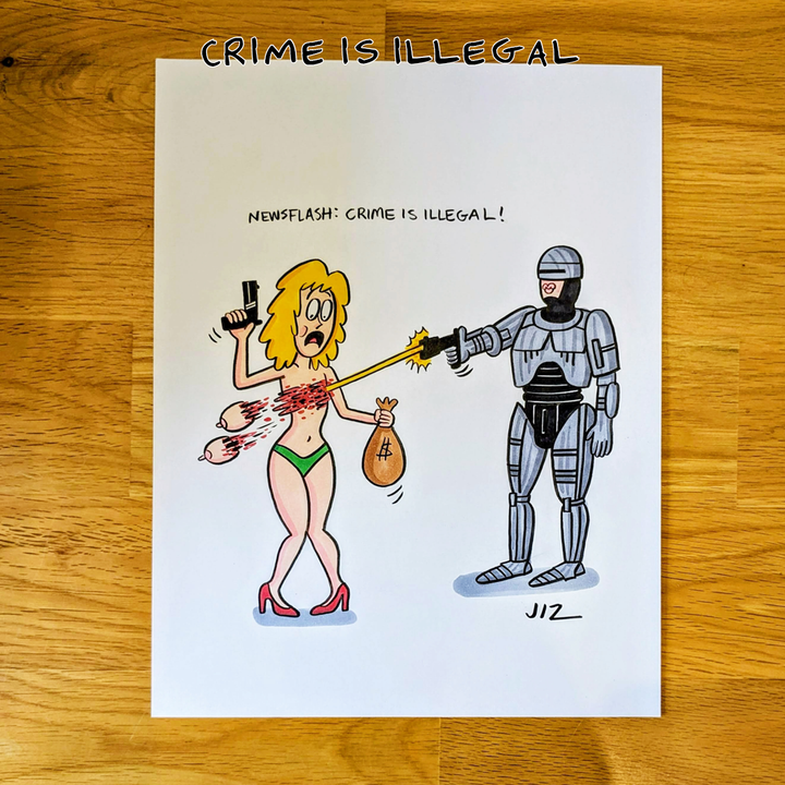 Johnny Ryan original arts : Wet Market series (Choose your favorite )