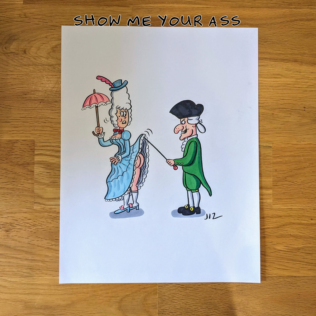 Johnny Ryan original arts : Wet Market series (Choose your favorite )