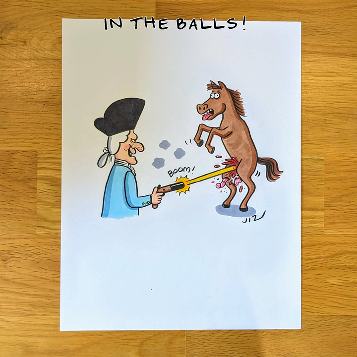 Johnny Ryan original arts : Wet Market series (Choose your favorite )