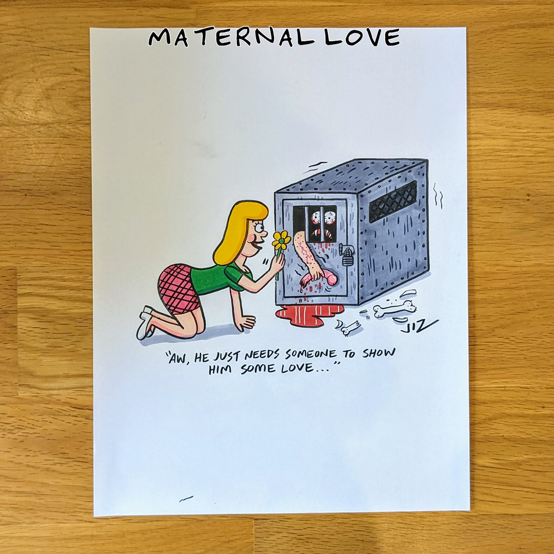 Johnny Ryan original arts : Wet Market series (Choose your favorite )