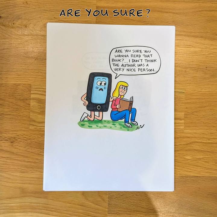 Johnny Ryan original arts : social network series (Choose your favorite )