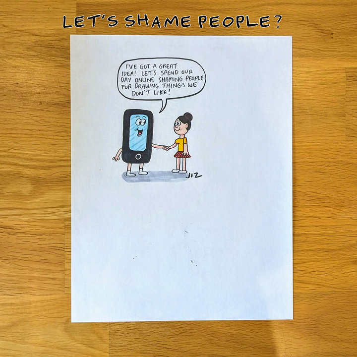 Johnny Ryan original arts : social network series (Choose your favorite )