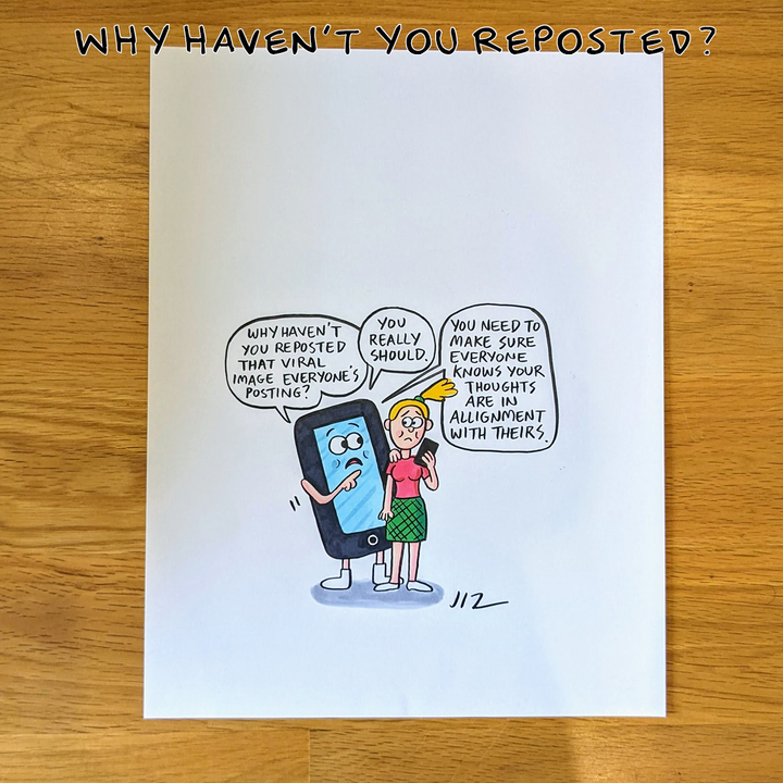 Johnny Ryan original arts : social network series (Choose your favorite )