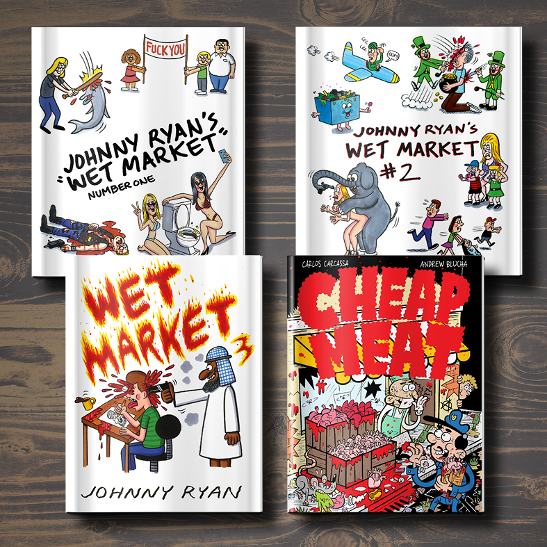 Bundle : Wet Market #1, #2 #3 + Cheap Meat