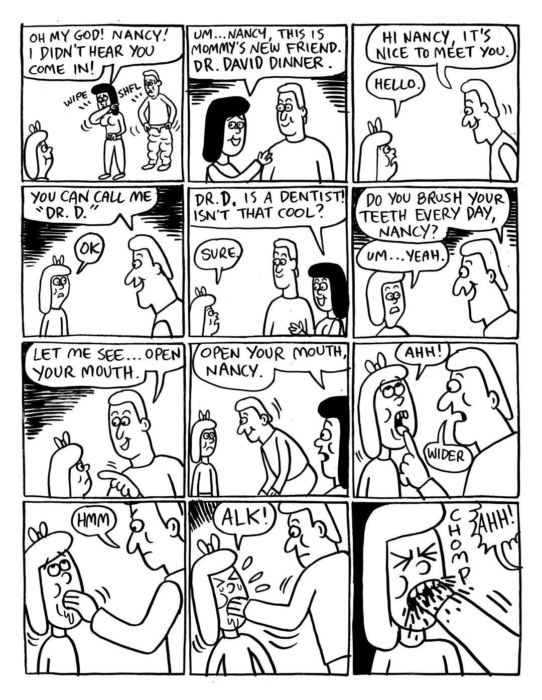 A tale of Terror issue three : WHO R*PED MY HORSE by Johnny Ryan