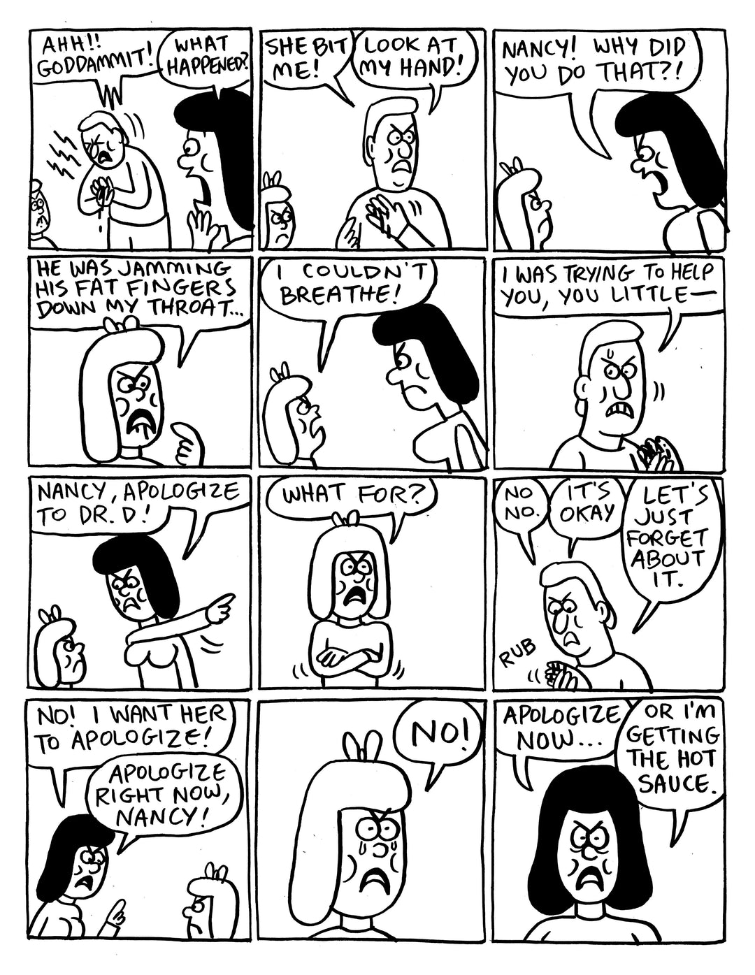 A tale of Terror issue three : WHO R*PED MY HORSE by Johnny Ryan