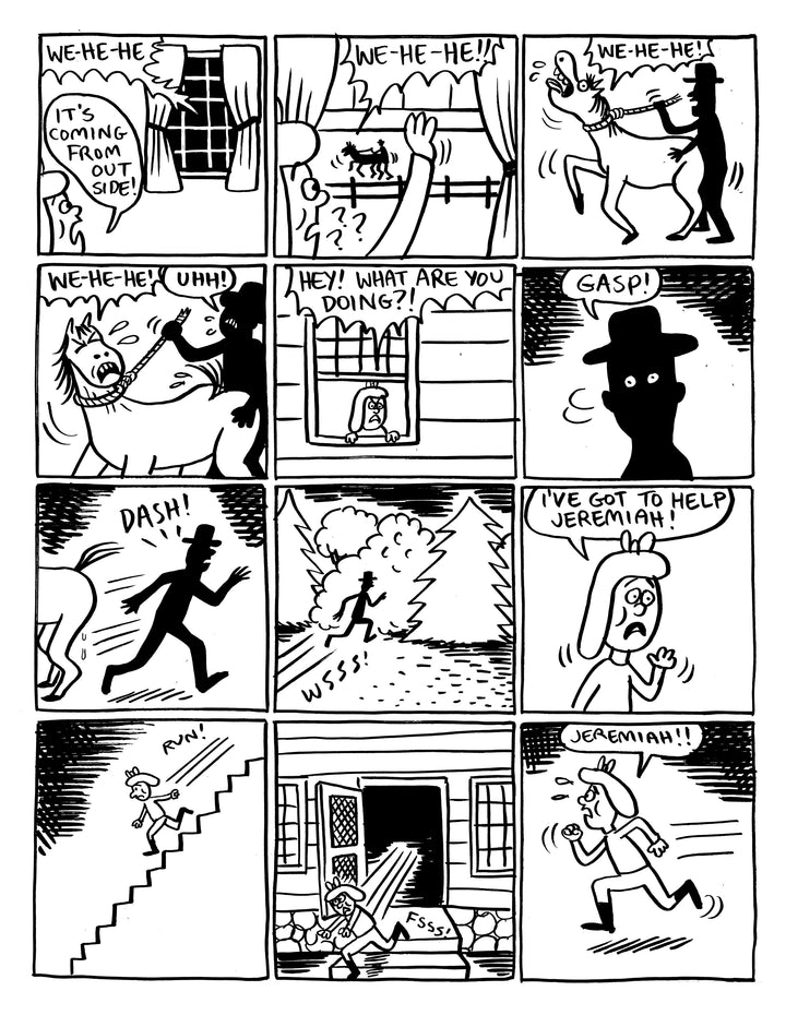 A tale of Terror issue three : WHO R*PED MY HORSE by Johnny Ryan