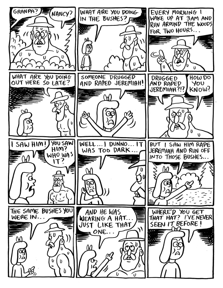 A tale of Terror issue three : WHO R*PED MY HORSE by Johnny Ryan