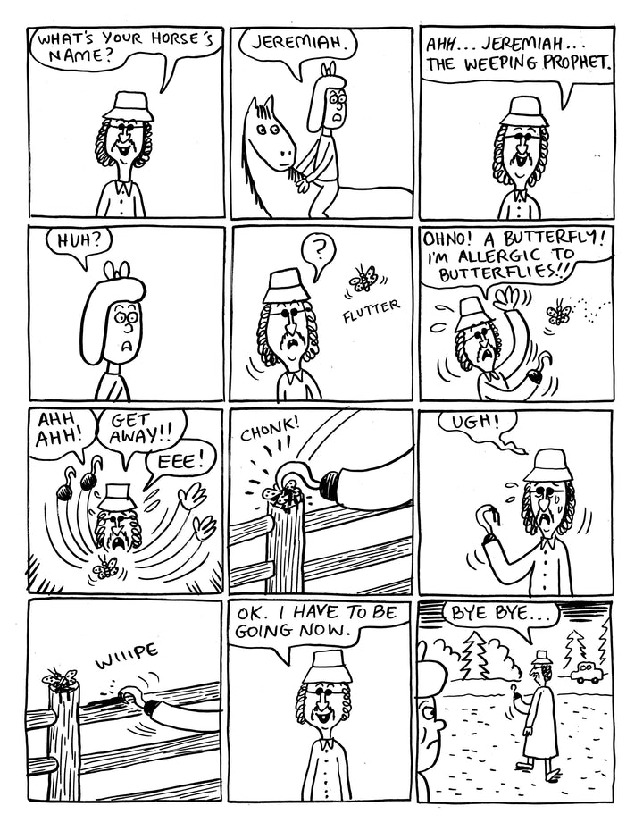 A tale of Terror issue three : WHO R*PED MY HORSE by Johnny Ryan