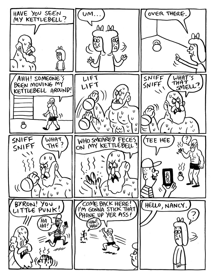 A tale of Terror issue three : WHO R*PED MY HORSE by Johnny Ryan