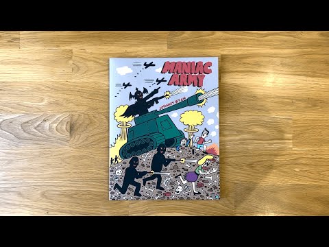 A tale of Terror issue two : MANIAC ARMY by Johnny Ryan