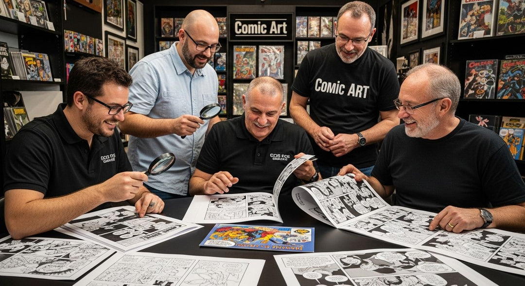 recognizing original comic art