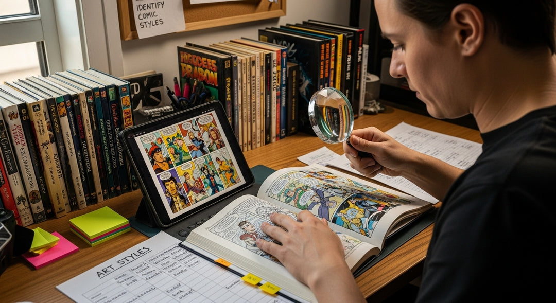 identify comic art styles