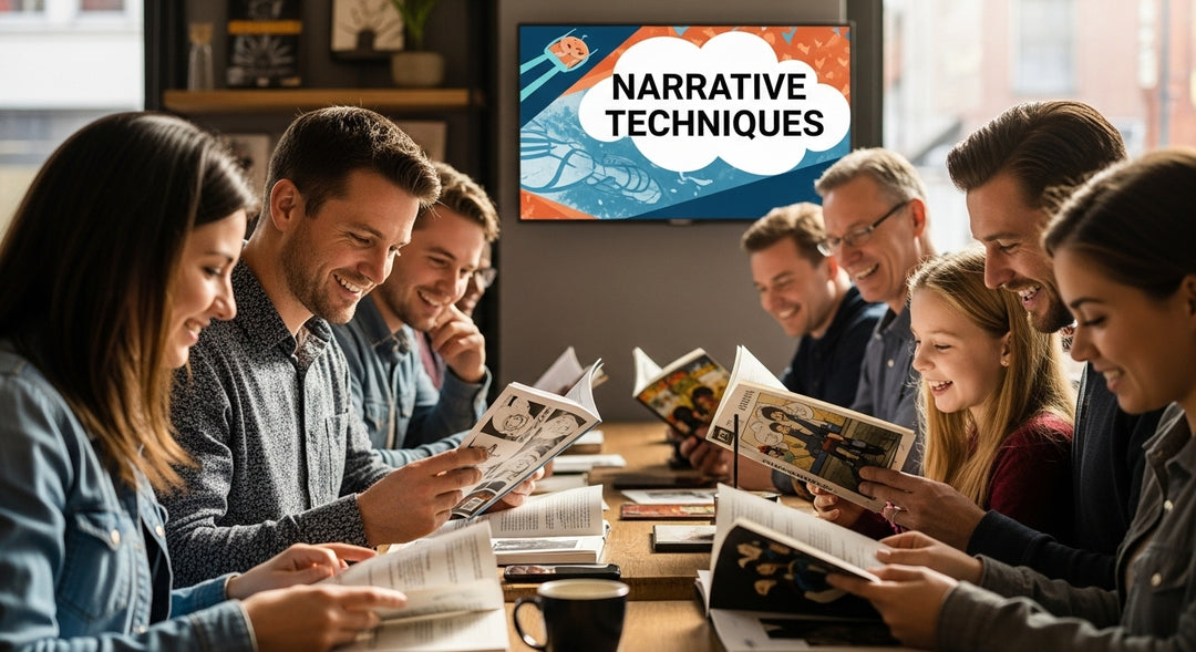 narrative techniques graphic novels