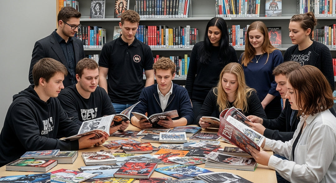 disturbing comics, graphic novels, group discussion