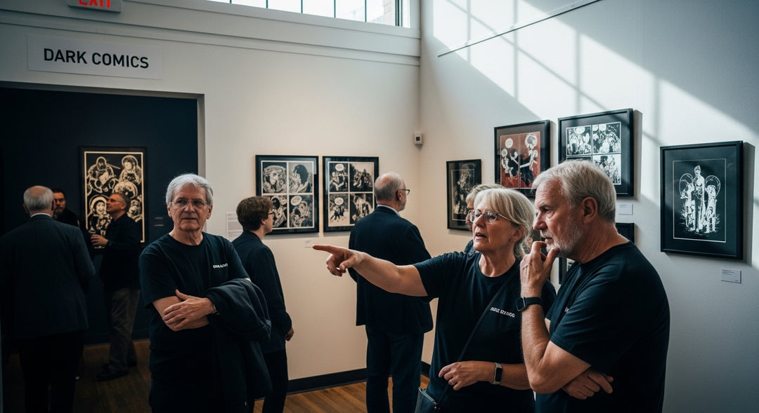 art gallery dark comics