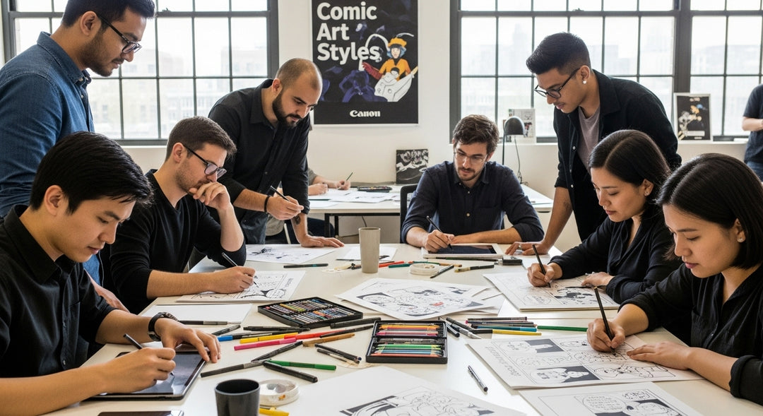 avant-garde comic artists