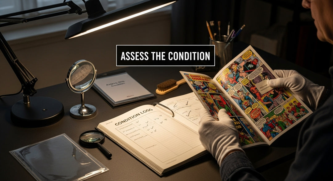 comic preservation assessment