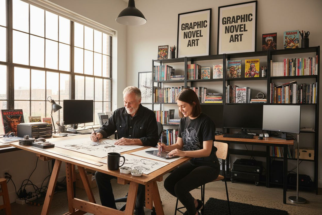 graphic novel art evolution