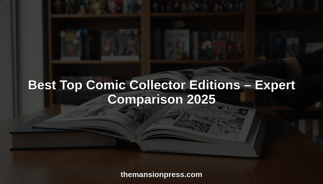 top comic collector editions hero header image
