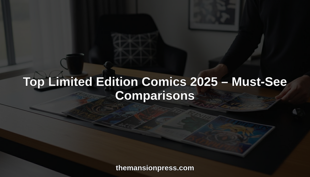 top limited edition comics 2025 hero header image