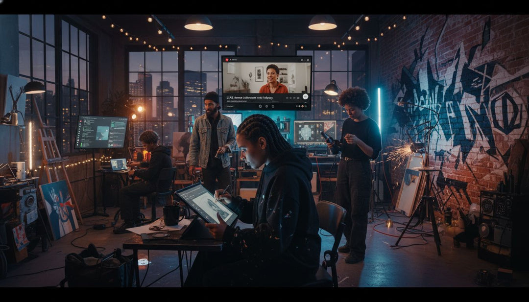 underground art studio