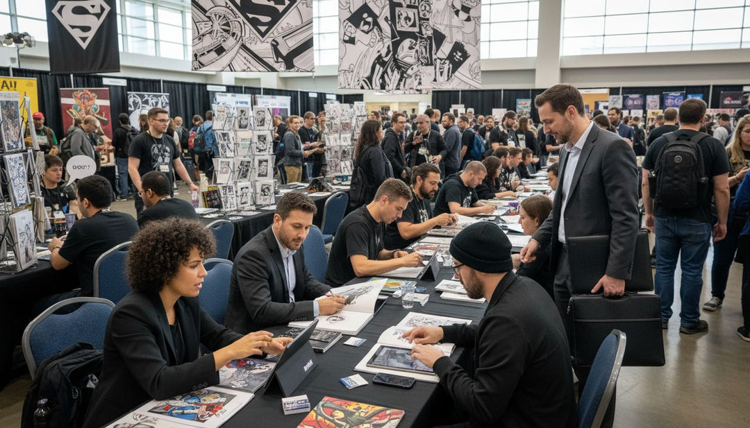 comic convention networking