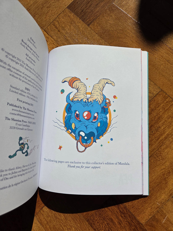 Mandala by Andy Barron (199 copies limited edition - 28 exclusive pages)