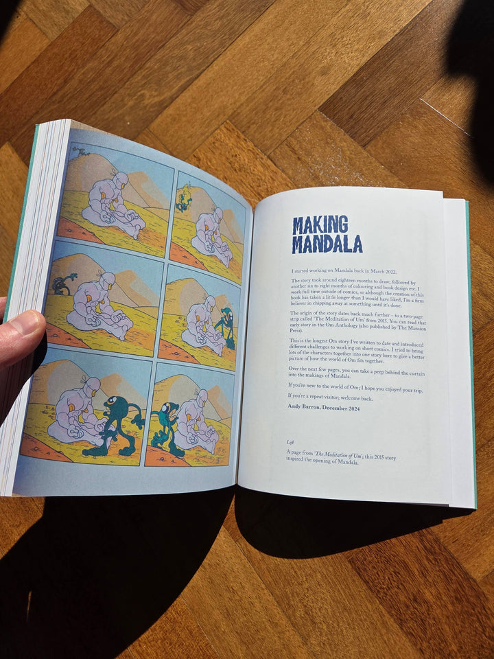 Mandala by Andy Barron (199 copies limited edition - 28 exclusive pages)
