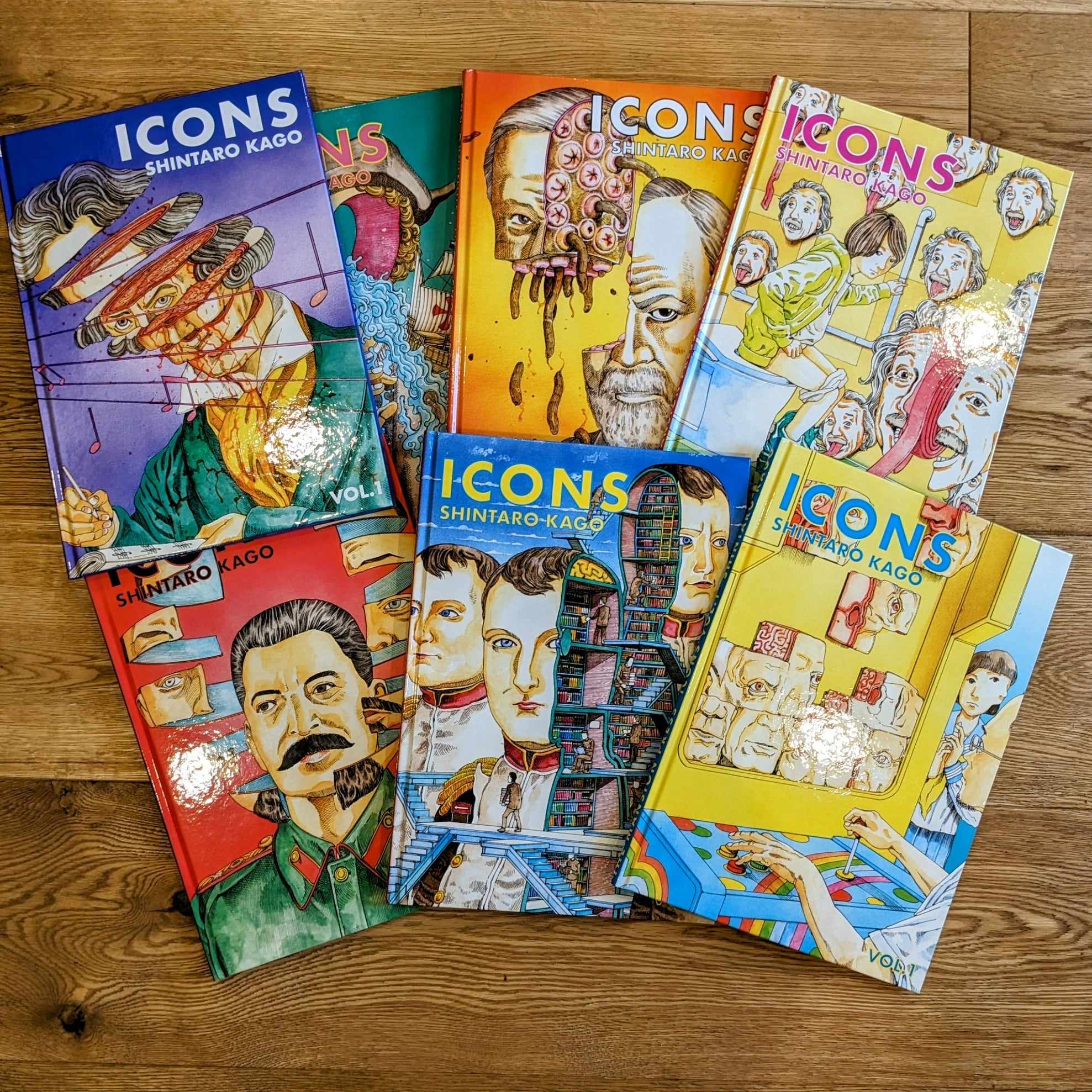 Icons Volume 1 - 50 copies limited edition : choose your version !