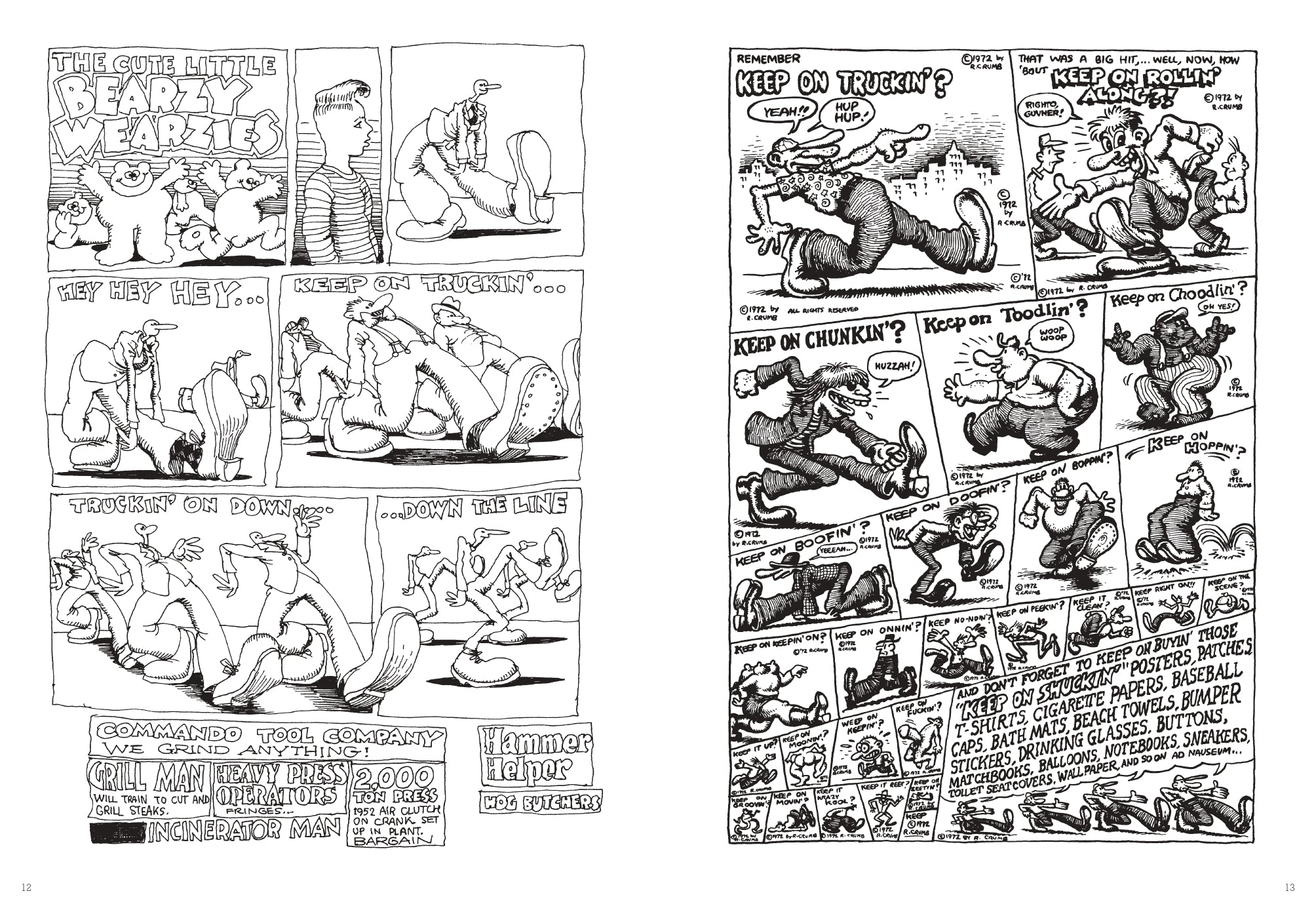 Absurd Comics by Robert Crumb ( Cornélius Publishing )