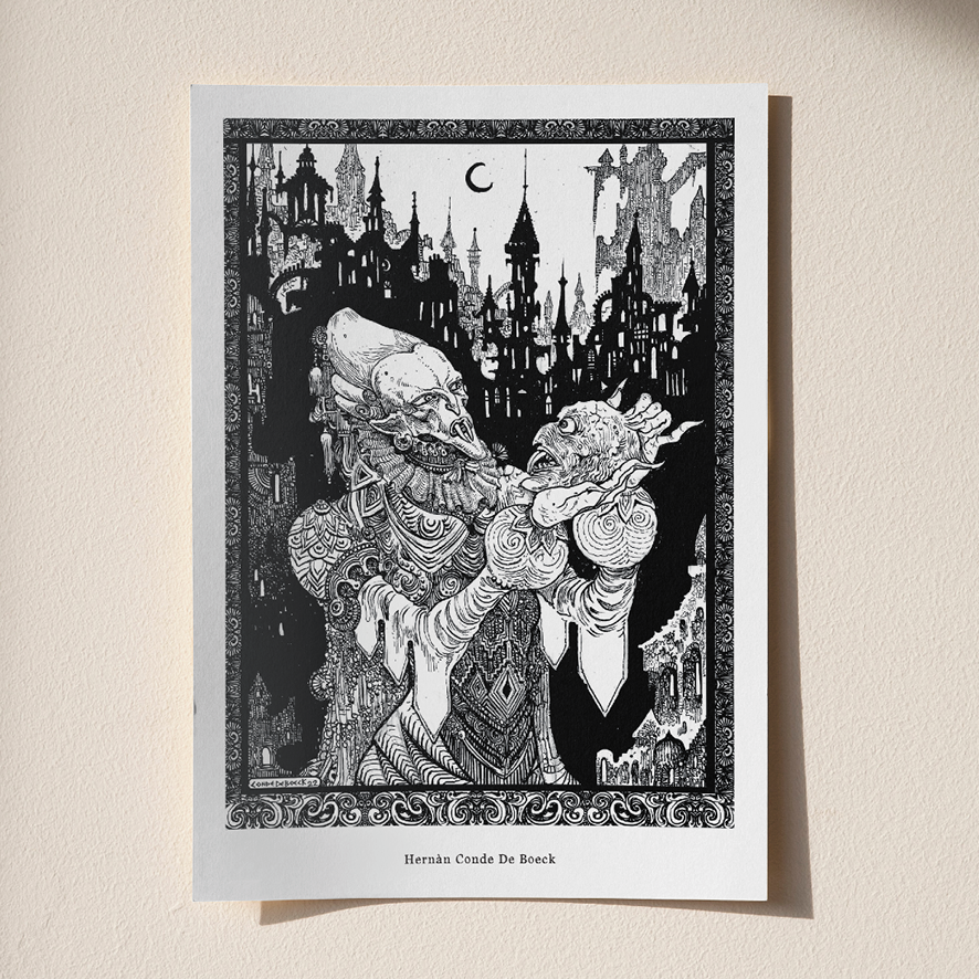 Vampires Prints by Hernàn Conde de Boeck