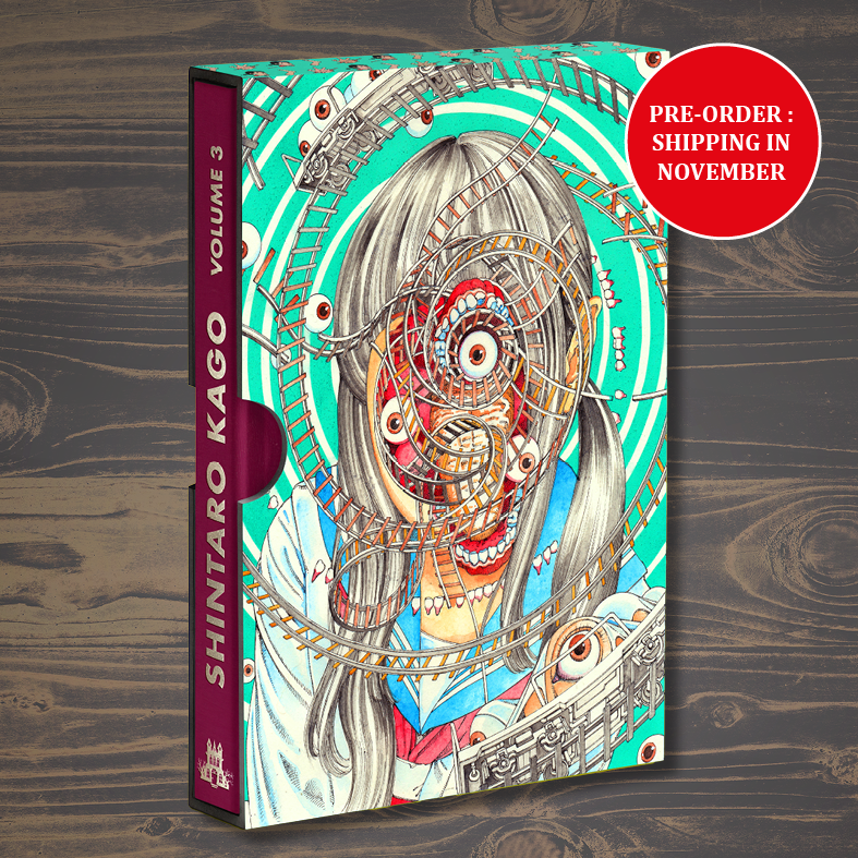 Shintaro Kago : Artbook Vol. 3 (599 COPIES LIMITED EDITION - 50 EXCLUSIVE PAGES + CARDBOARD SLIPCASE))