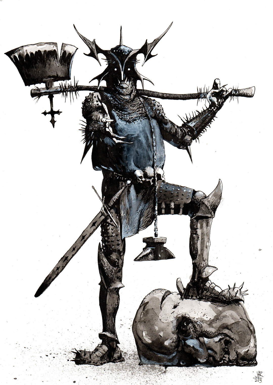 Cursed swords - The Art of Strange House
