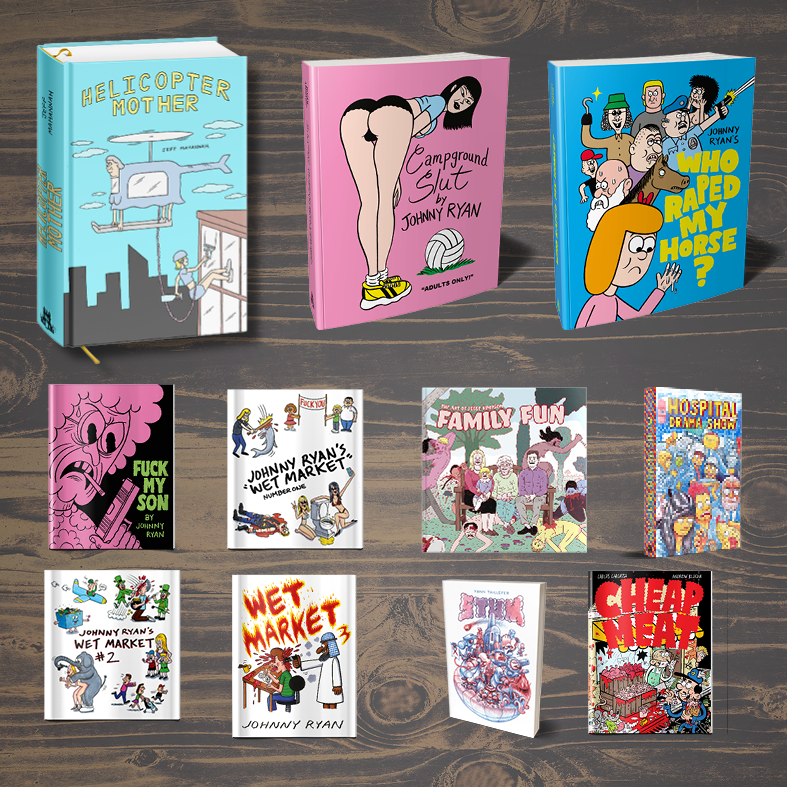 Hardcore Bundle: Helicopter Mother Deluxe + 10 Scandalous Books ( BIG DISCOUNT )