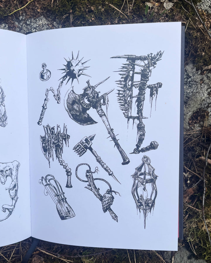 Cursed swords - The Art of Strange House
