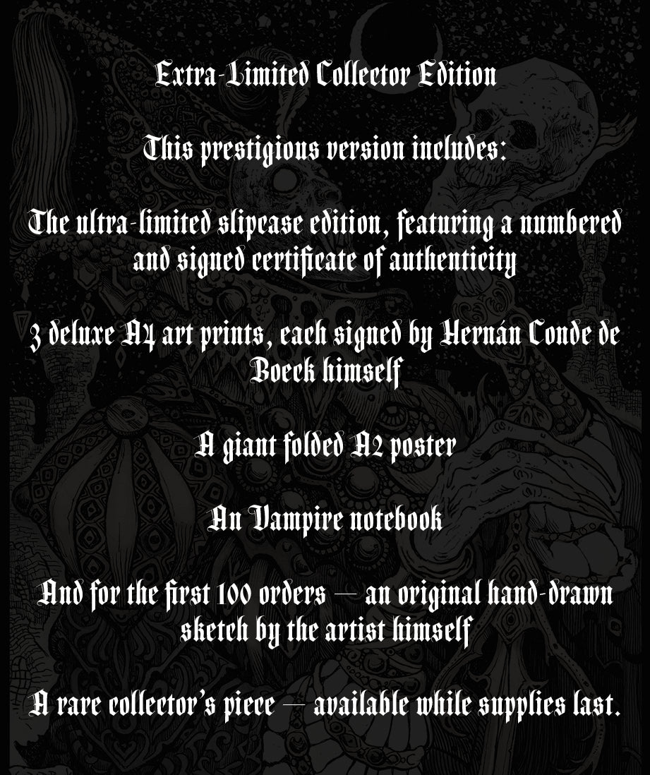 Vampires & Other Night Terrors  – Ultra Limited Edition (Only 150 Copies)